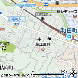 神奈川県横浜市保土ケ谷区仏向町98周辺の地図