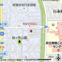 フルベール化粧品　東舞鶴販売店周辺の地図