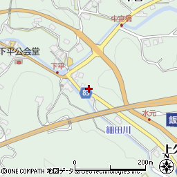 長野県飯田市上久堅3950周辺の地図
