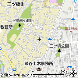 神奈川県横浜市瀬谷区二ツ橋町56-23周辺の地図