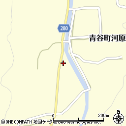 鳥取県鳥取市青谷町河原332周辺の地図