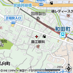 神奈川県横浜市保土ケ谷区仏向町56周辺の地図