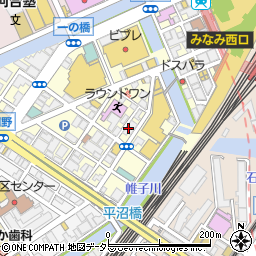 日吉商店 横浜駅前店周辺の地図