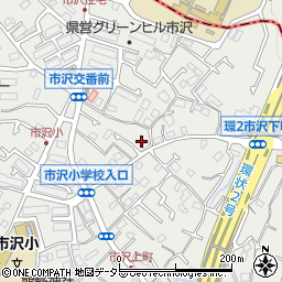 神奈川県横浜市旭区市沢町127-18周辺の地図
