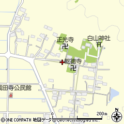 岐阜県岐阜市城田寺1781周辺の地図