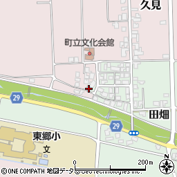 鳥取県東伯郡湯梨浜町田畑254-1周辺の地図