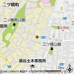 神奈川県横浜市瀬谷区二ツ橋町56-14周辺の地図