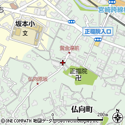神奈川県横浜市保土ケ谷区仏向町395周辺の地図