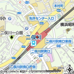 パーツクラブ　ジョイナステラス二俣川店周辺の地図