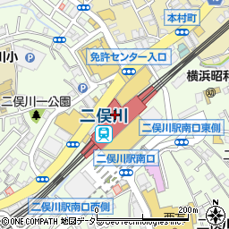 相鉄不動産販売株式会社　二俣川賃貸センター周辺の地図