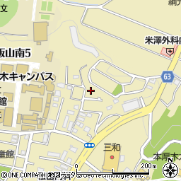 神奈川県厚木市飯山南5丁目11-11周辺の地図