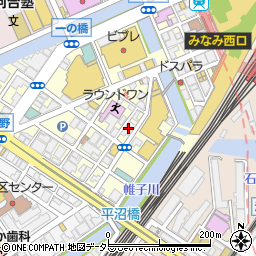 しり鳥商店 横浜駅前店周辺の地図