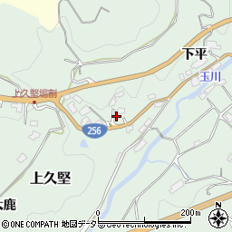 長野県飯田市上久堅150周辺の地図
