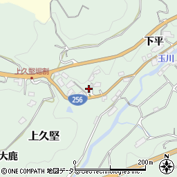 長野県飯田市上久堅下平131周辺の地図