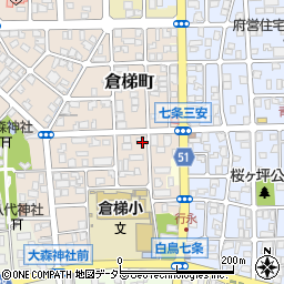 京都府舞鶴市倉梯町26-1周辺の地図