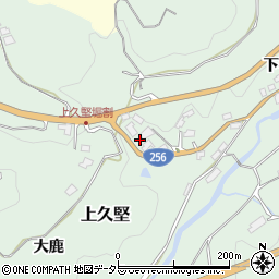 長野県飯田市上久堅下平105周辺の地図
