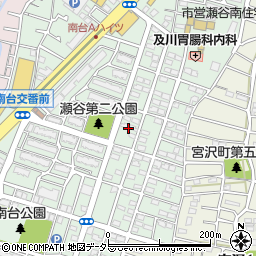 神奈川県横浜市瀬谷区南台1丁目18周辺の地図