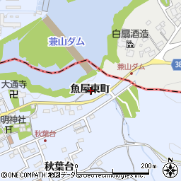 岐阜県可児市兼山魚屋東町周辺の地図