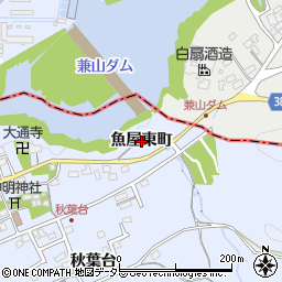 岐阜県可児市兼山（魚屋東町）周辺の地図