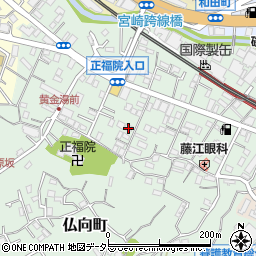 神奈川県横浜市保土ケ谷区仏向町186周辺の地図