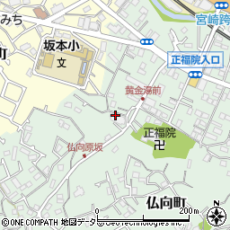 神奈川県横浜市保土ケ谷区仏向町511周辺の地図