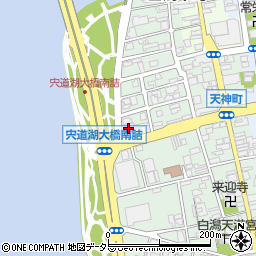 米子信用金庫松江北支店周辺の地図