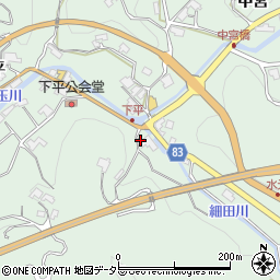 長野県飯田市上久堅7868周辺の地図