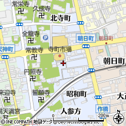 島根県松江市寺町201-6周辺の地図
