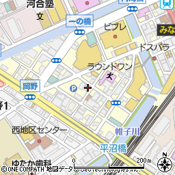プラスアイ横浜西口店周辺の地図