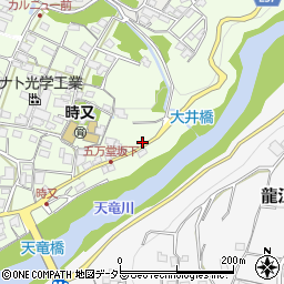 長野県飯田市時又437-5周辺の地図