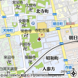 島根県松江市寺町201-7周辺の地図