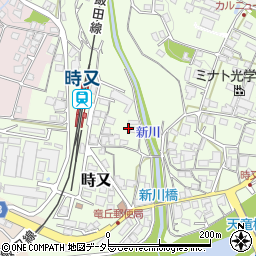 長野県飯田市時又746-3周辺の地図