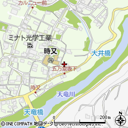 長野県飯田市時又443-2周辺の地図