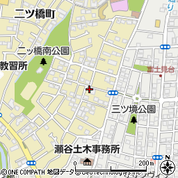 神奈川県横浜市瀬谷区二ツ橋町56-22周辺の地図