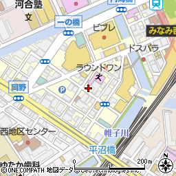 原田商店 横浜居酒屋周辺の地図