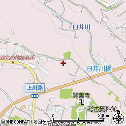 長野県飯田市上川路周辺の地図