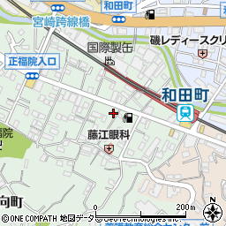神奈川県横浜市保土ケ谷区仏向町58周辺の地図