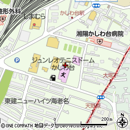 神奈川県海老名市柏ケ谷588周辺の地図