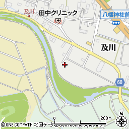 神奈川県厚木市及川881周辺の地図