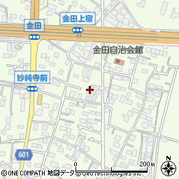 神奈川県厚木市金田446-5周辺の地図