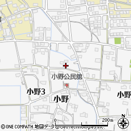 岐阜県岐阜市小野470-1周辺の地図