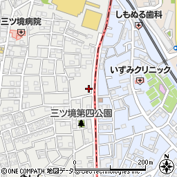 神奈川県横浜市瀬谷区三ツ境35-10周辺の地図