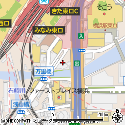 横浜新都市センター株式会社　本社事務所周辺の地図