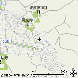 鳥取県倉吉市福庭57-2周辺の地図