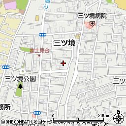神奈川県横浜市瀬谷区三ツ境121周辺の地図
