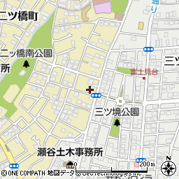 神奈川県横浜市瀬谷区二ツ橋町56-9周辺の地図