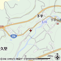 長野県飯田市上久堅208周辺の地図