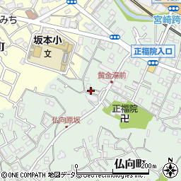 神奈川県横浜市保土ケ谷区仏向町190周辺の地図