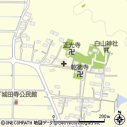 岐阜県岐阜市城田寺1805周辺の地図
