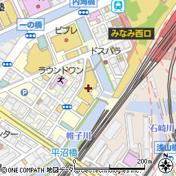 イエローサブマリン横浜ムービル店周辺の地図